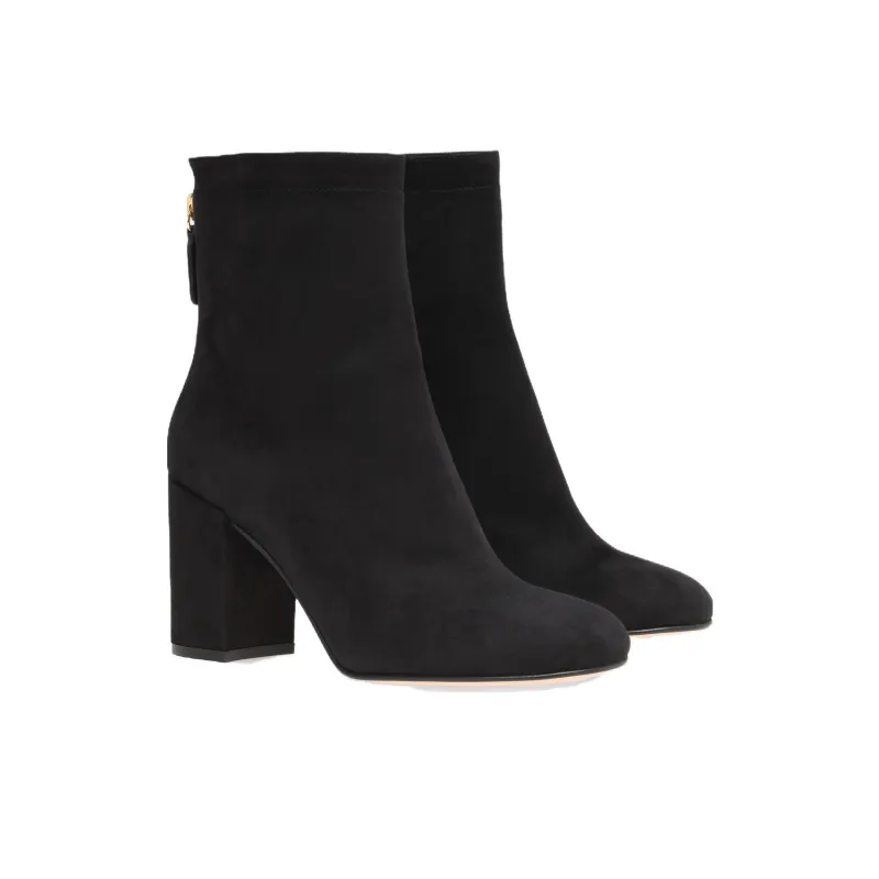 GIANVITO ROSSI Bellamy 75mm Ankle Suede Boots-2