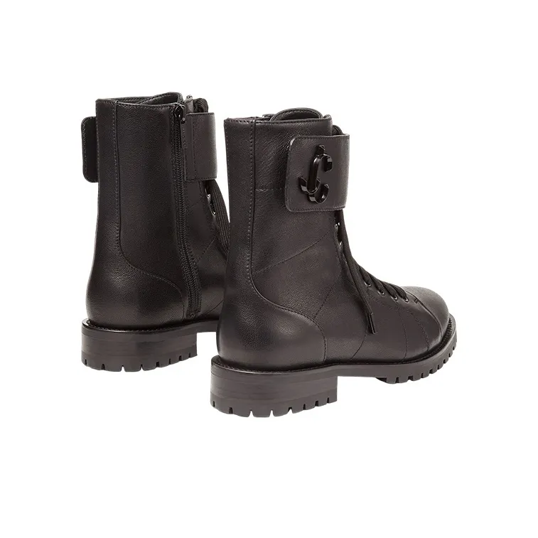 Jimmy Choo Ceirus Flat Lace-up Boots-2