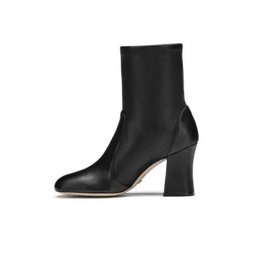 Stuart Weitzman/SW Ankle Boots 8.5cm Women's Black