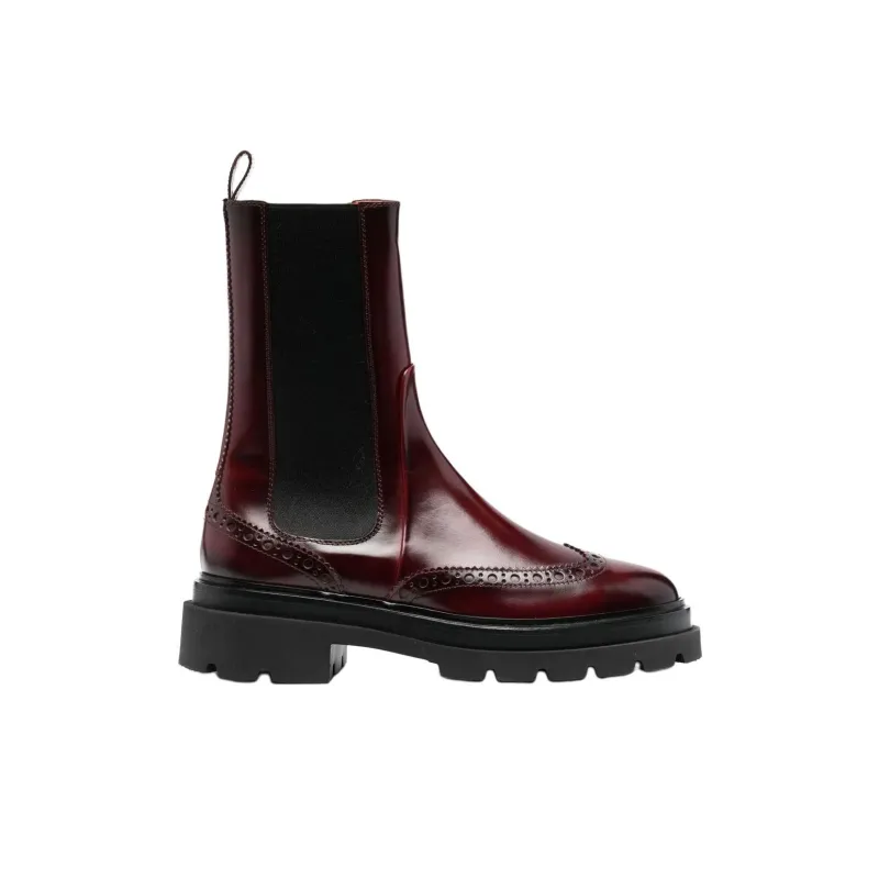Santoni Oxford panel Boots Women's-1