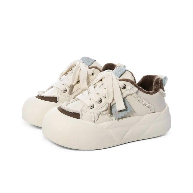 Lovely You Thermal Abrasion Resistant Lightweight Low Top Skateboard Shoes Women's-2