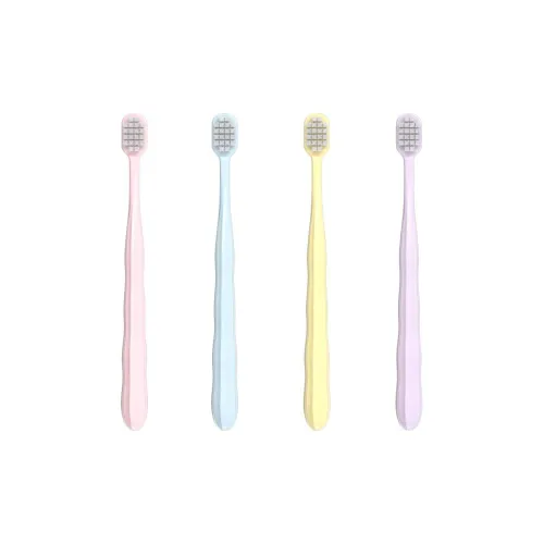 MIKEMEIZHUANG Home Soft Fuzzy Toothbrushes Cleaning And Antibacterial