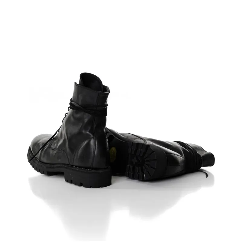 GUIDI 795V Leather Ankle Boots-3