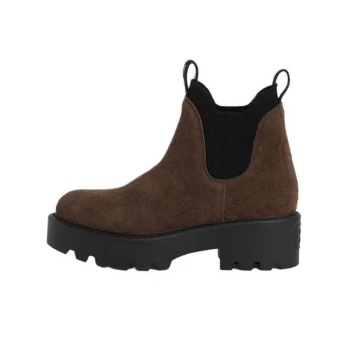 MIU MIU Chelsea Boots 5cm Women's Umber