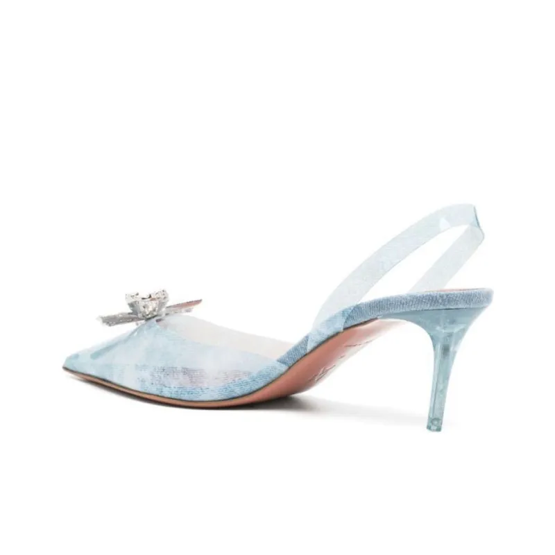 AMINA MUADDI Rosie 60mm Transparent Pumps-3