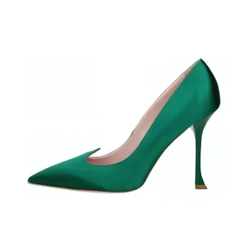 Roger Vivier I Love Vivier Slim Heel High Heels 10cm Women's Green