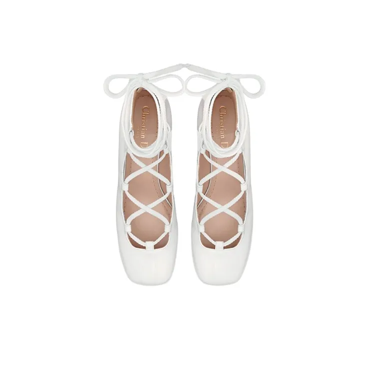 DIOR Arty Ankle Boots 3cm Women's White-3