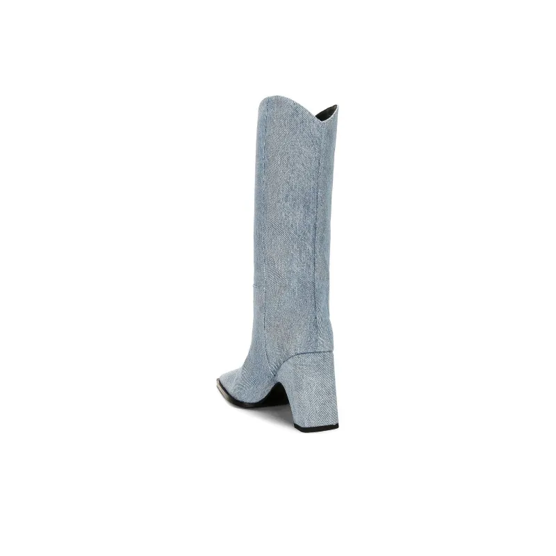 COPERNI Ankle Boots 9.1cm Women's Blue-3