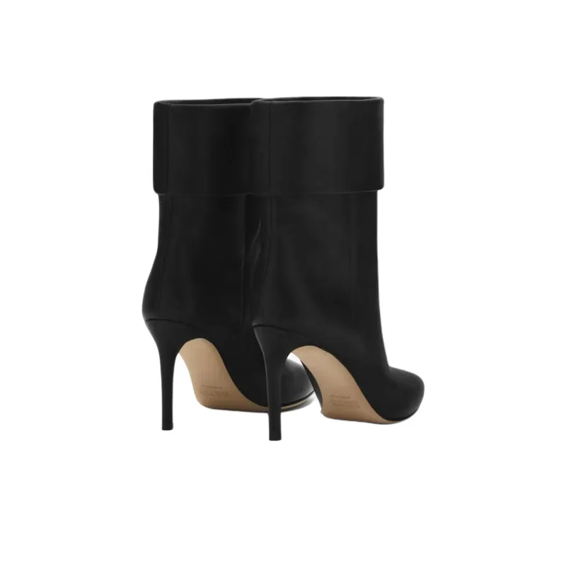 Paris Texas Pointed-toe 90mm Leather Boots-4