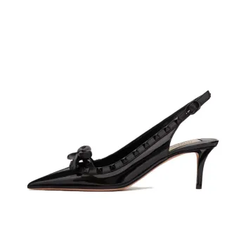 Valentino Garavani Rockstud 60mm Bow-detail Slingback Pumps