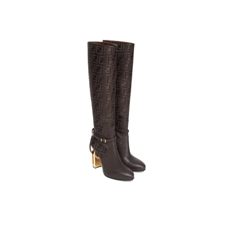 FENDI Delfina 105mm Boots-3