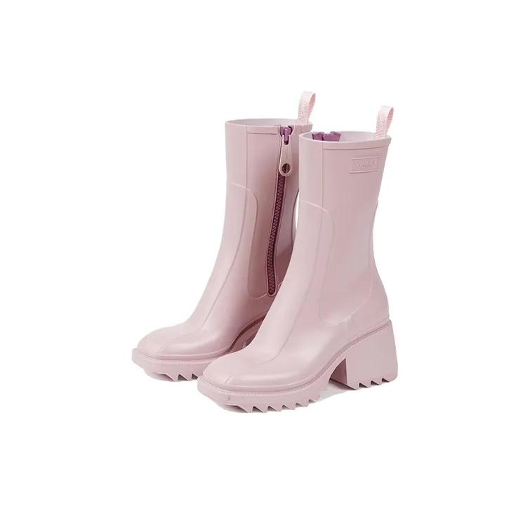 Chloé Ankle Boots Women's Pink-2