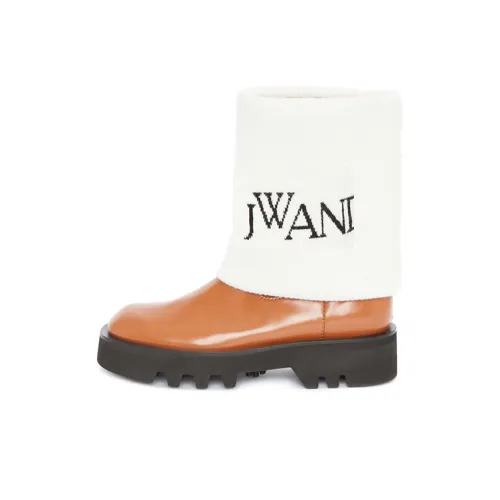 JW Dress Ankle Boots Women's Brown