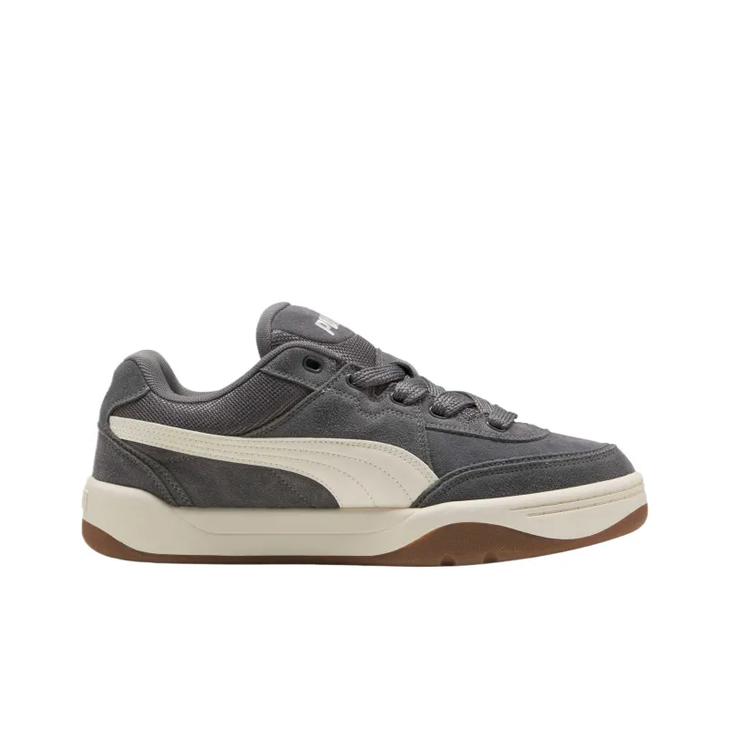 PUMA Park Lifestyle SK8 Wear resistant And Lightweight Low Top Skateboard Shoes Unisex Gray-1