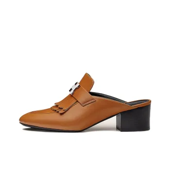 HERMES High Heels Women's Brown