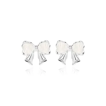 JIACUIYUN Colored Glaze Stud Earrings Women's