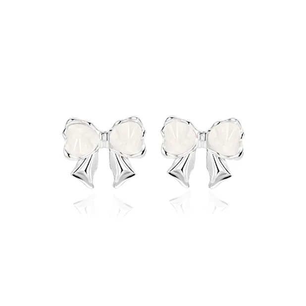 JIACUIYUN Colored Glaze Stud Earrings Women's-0