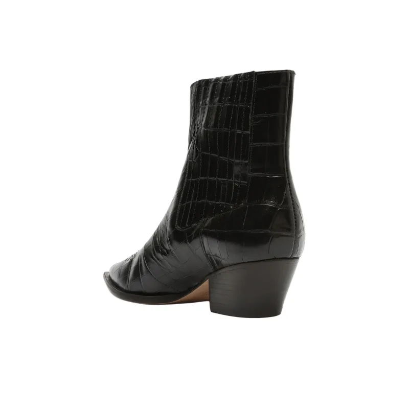 Schutz Short Chelsea Boots 4.5cm Women's Black-3