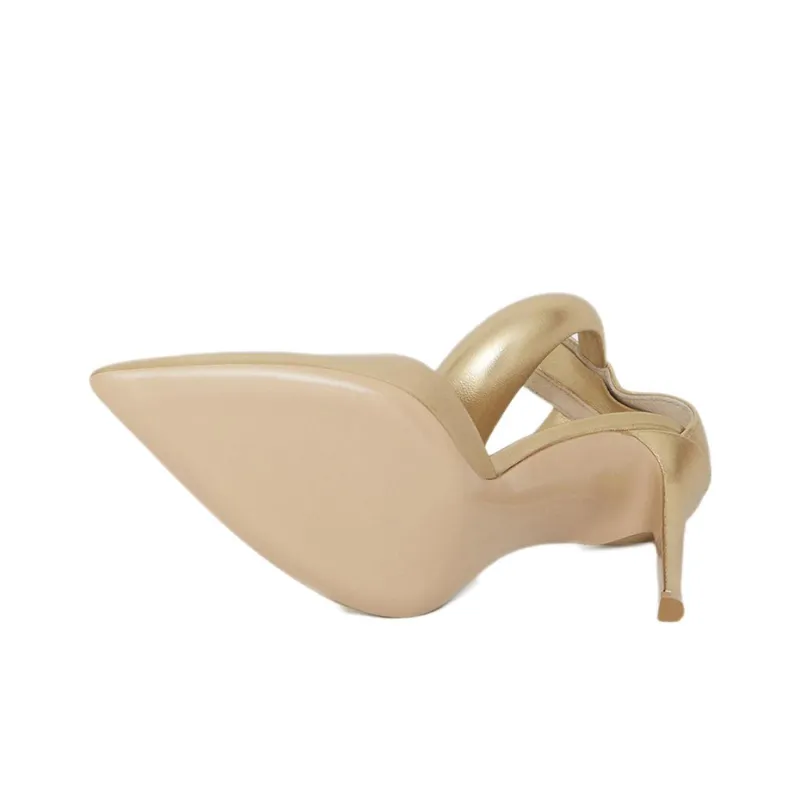 GIANVITO ROSSI Bijoux 105mm Padded-strap Pumps-4