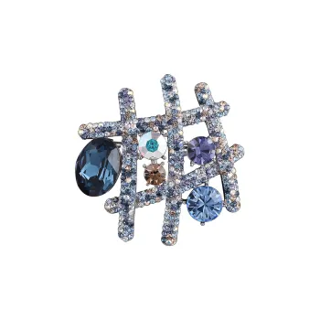 Lan Ying Crystal Brooches Women's
