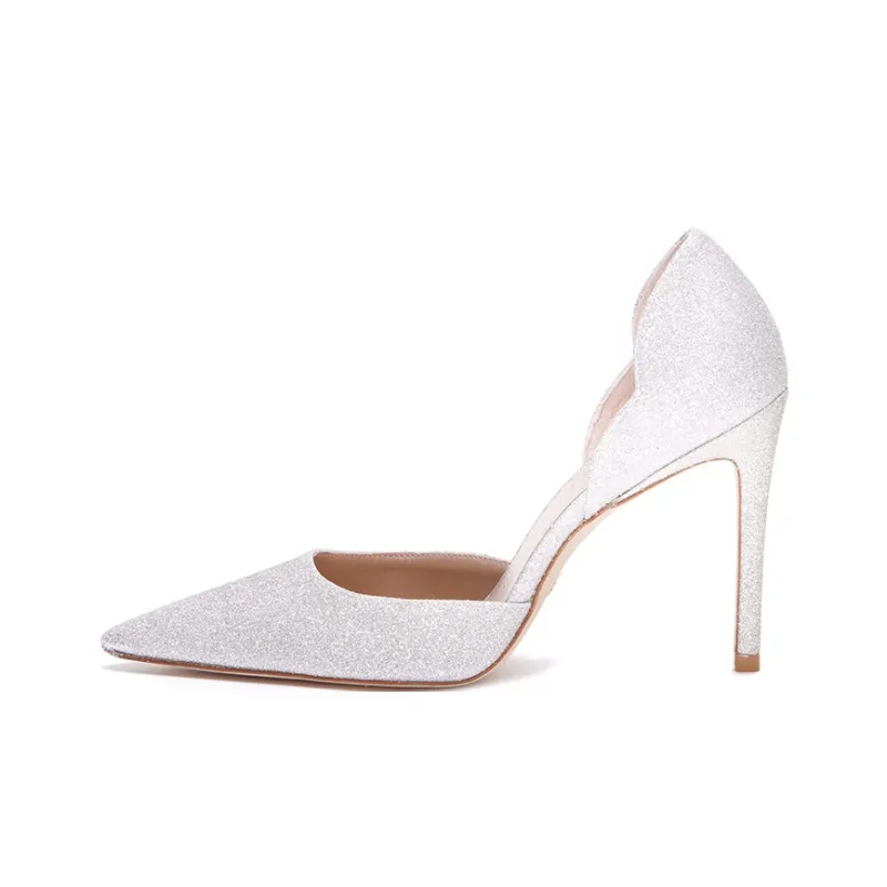 stuart weitzman Stuart Scallop D'Orsay 100mm Pumps-0