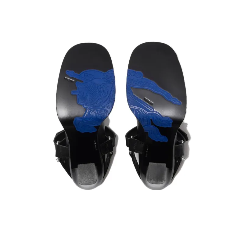 Burberry Stirrup 85mm Leather Pumps-4
