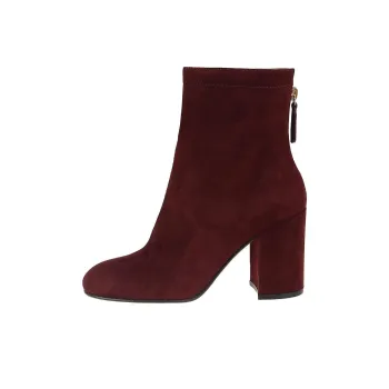GIANVITO ROSSI Bellamy 75mm Ankle Suede Boots