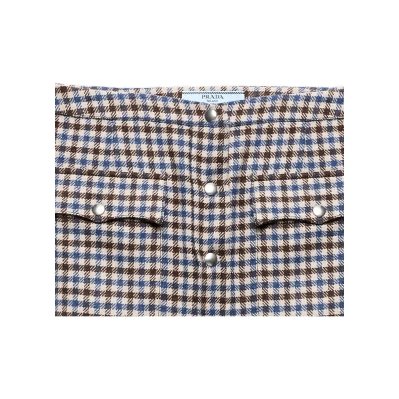 PRADA Wool Midi Skirt-5