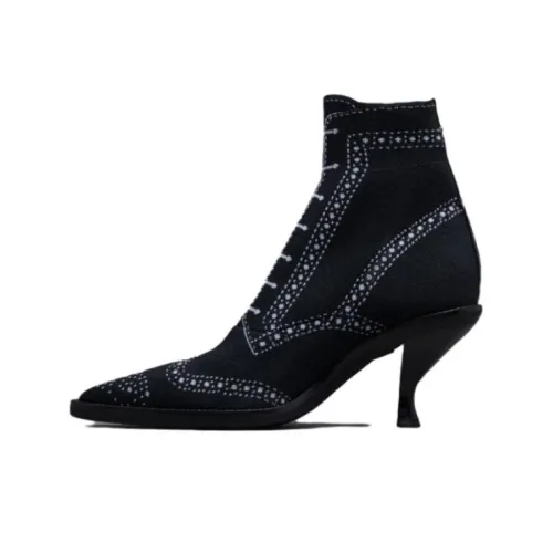 THOM BROWNE· Ankle Boots 4cm Women's Black