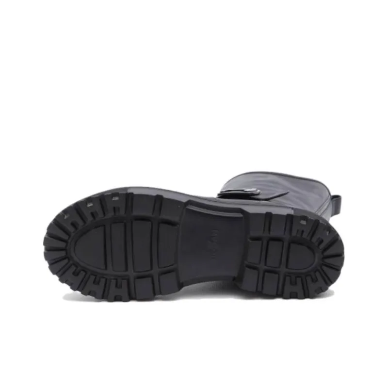 HOGAN Logo-buckle 40mm Ankle Boots-4