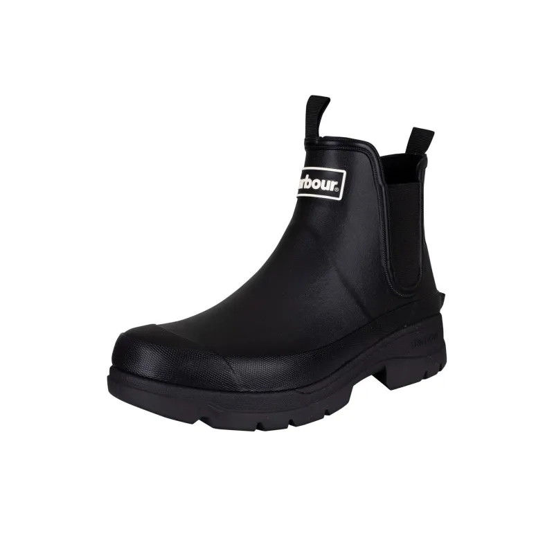 BARBOUR Nimbus Short Chelsea Boots Men's Black-2