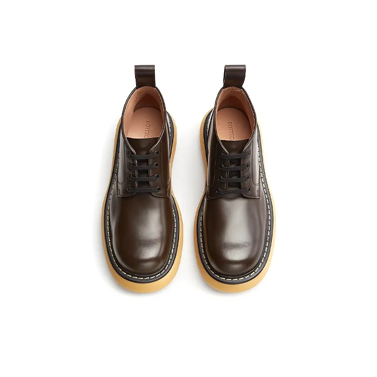 Bottega Veneta The Bounce Swell Ankle Boot Brown-2