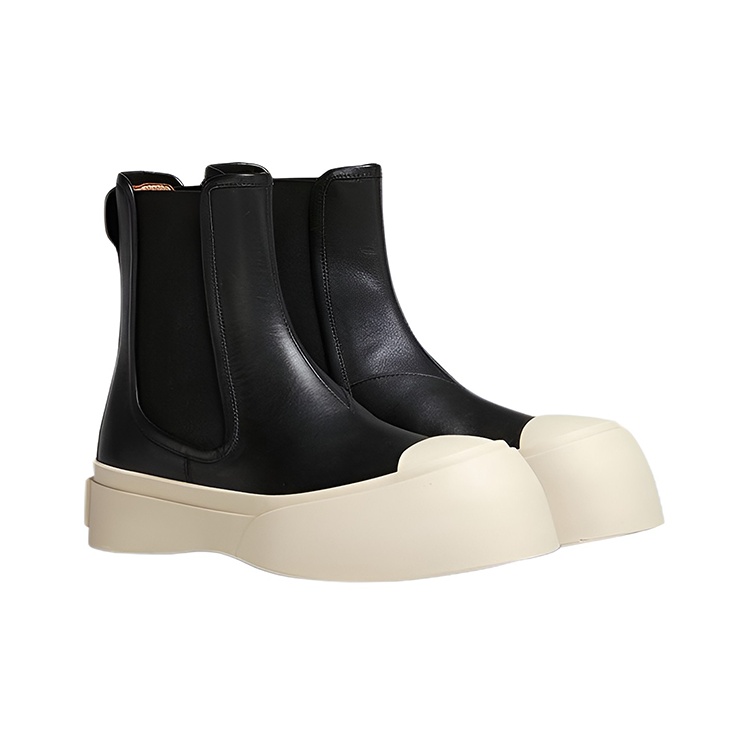 【送料&関税込】Marni Chelsea Ankle Boots $1060 🆕️ Authentic MARNI Brown Leather ANKLE CHELSEA Boots