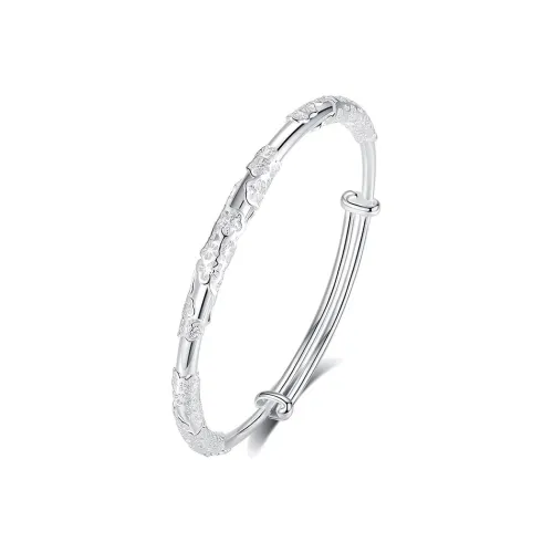 Golden Linmen S999 Fine Silver Sterling Silver Bracelets Women's