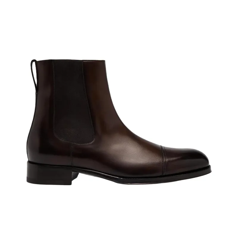 TOM FORD Leather Chelsea Boots-1