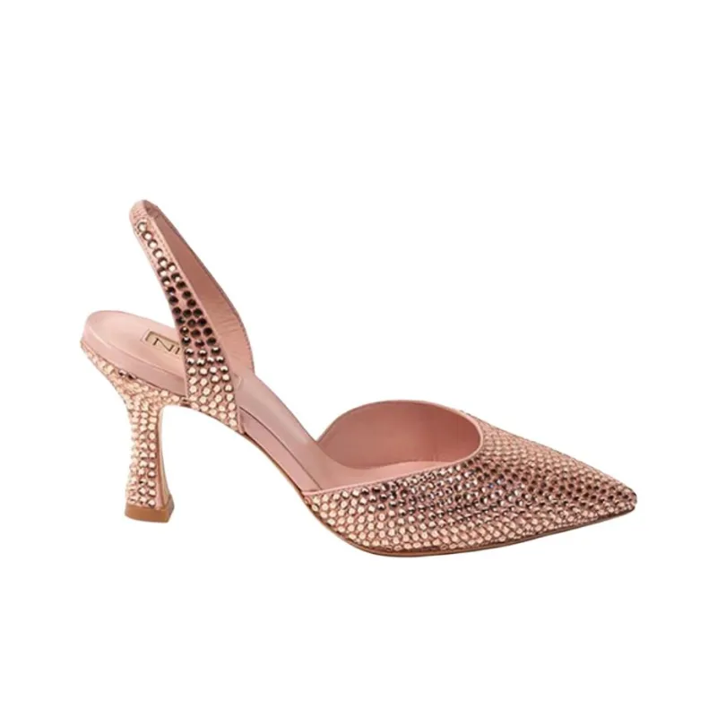 NICOLI Hayley High Heels 8cm Women's Light Pink-1