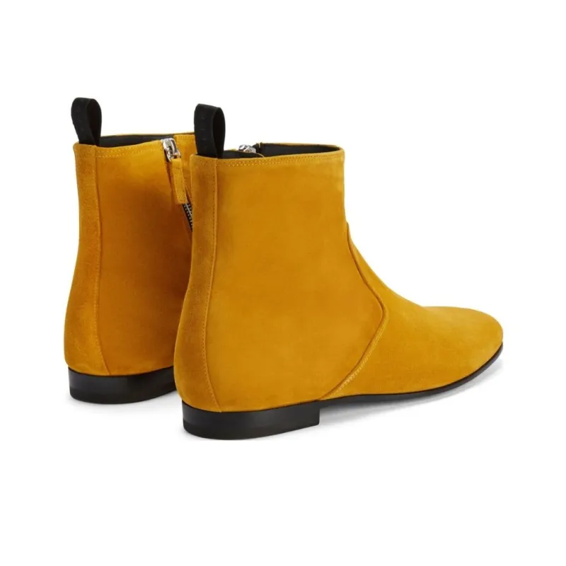 Giuseppe Zanotti Zip up Suede Boots-3