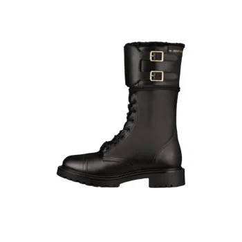 DIOR D Trap Ankle Boots Women's Black