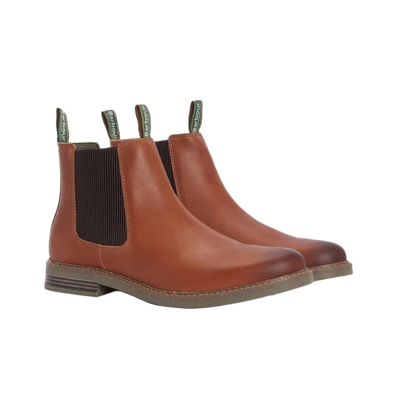 BARBOUR Farsley Short Chelsea Boots Men's Brown-2