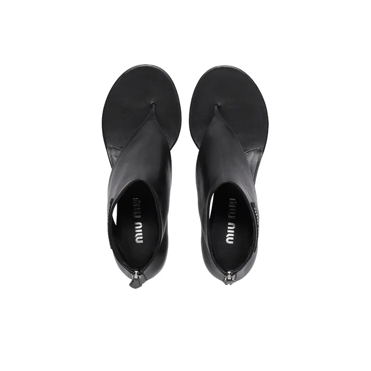 MIU MIU Ankle Boots Women's Black-3