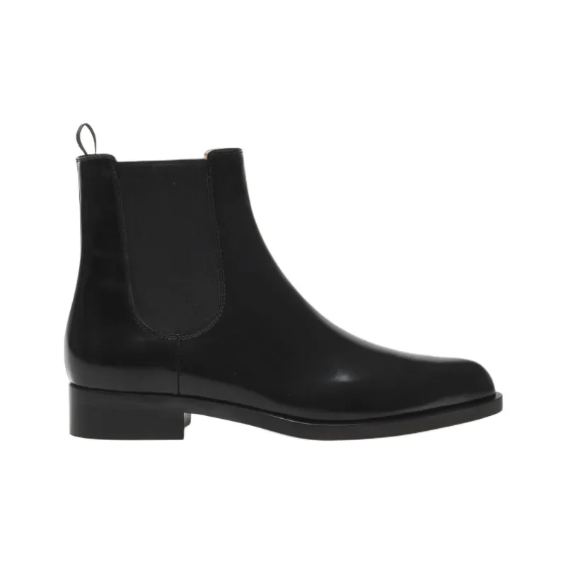 GIANVITO ROSSI Darren Short Chelsea Boots Women's Black-1