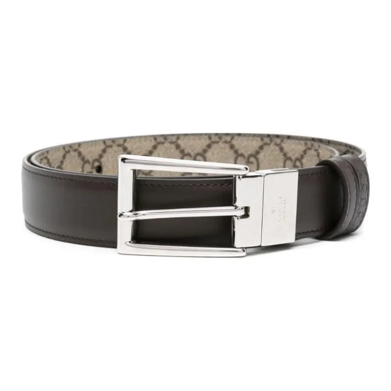 GUCCI Gg Supreme Reversible Belt-2