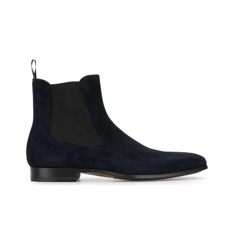 Magnanni Suede Chelsea Boots-1