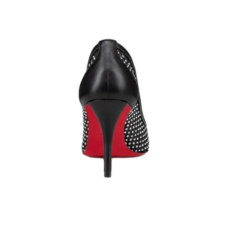 Christian Louboutin Apostropha Mesh Pointed Toe Pumps-3