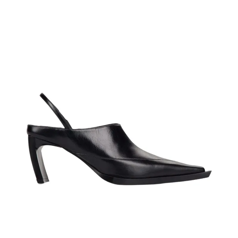 KNWLS SERPENT Irregular Heel High Heels Women's Black-1