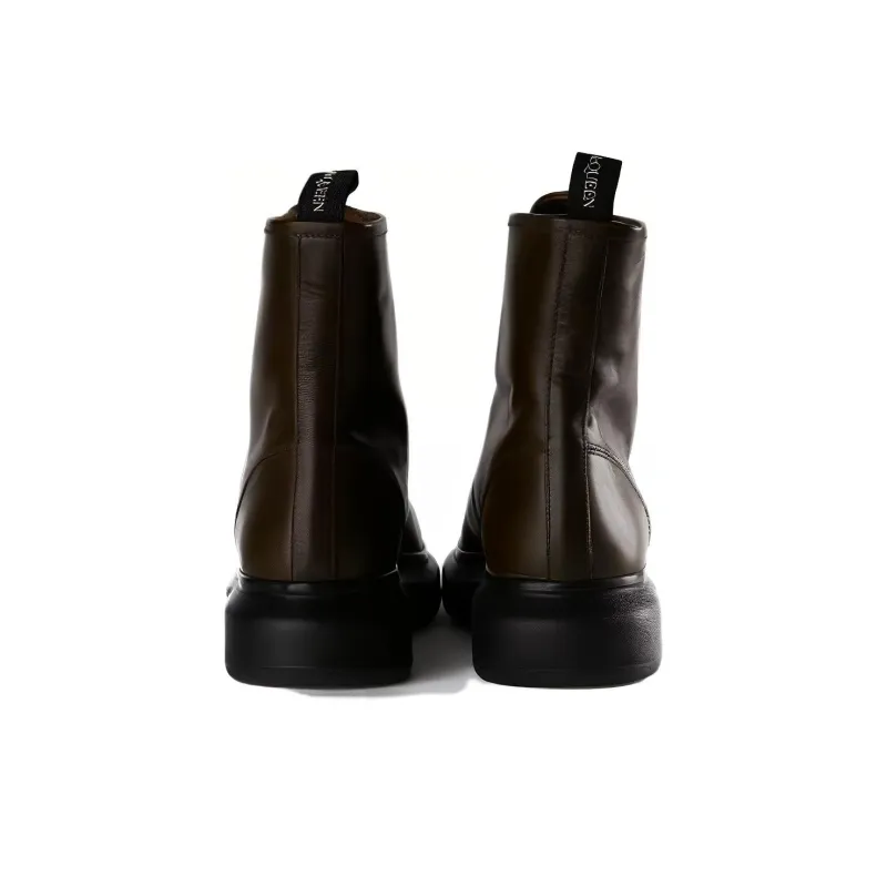 Alexander McQueen Ankle Boots Men's Green-5