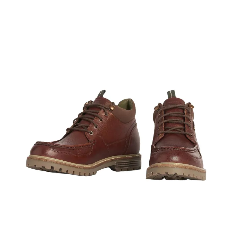 BARBOUR Granite Ankle Boots Men's Brown-3