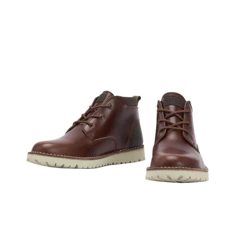 BARBOUR Bedrock Ankle Boots 3cm Men's Brown-3