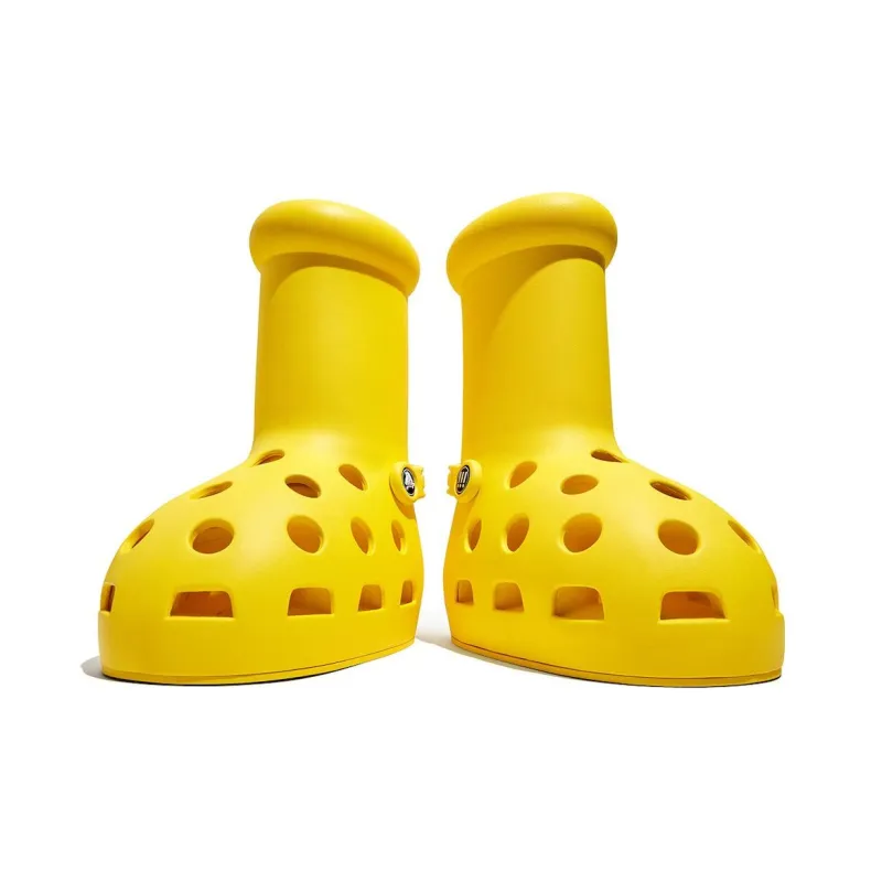 MSCHF X Crocs Big Red Boot Yellow-2