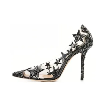 Jimmy Choo Lisha Slim Heel High Heels 10cm Women's Green